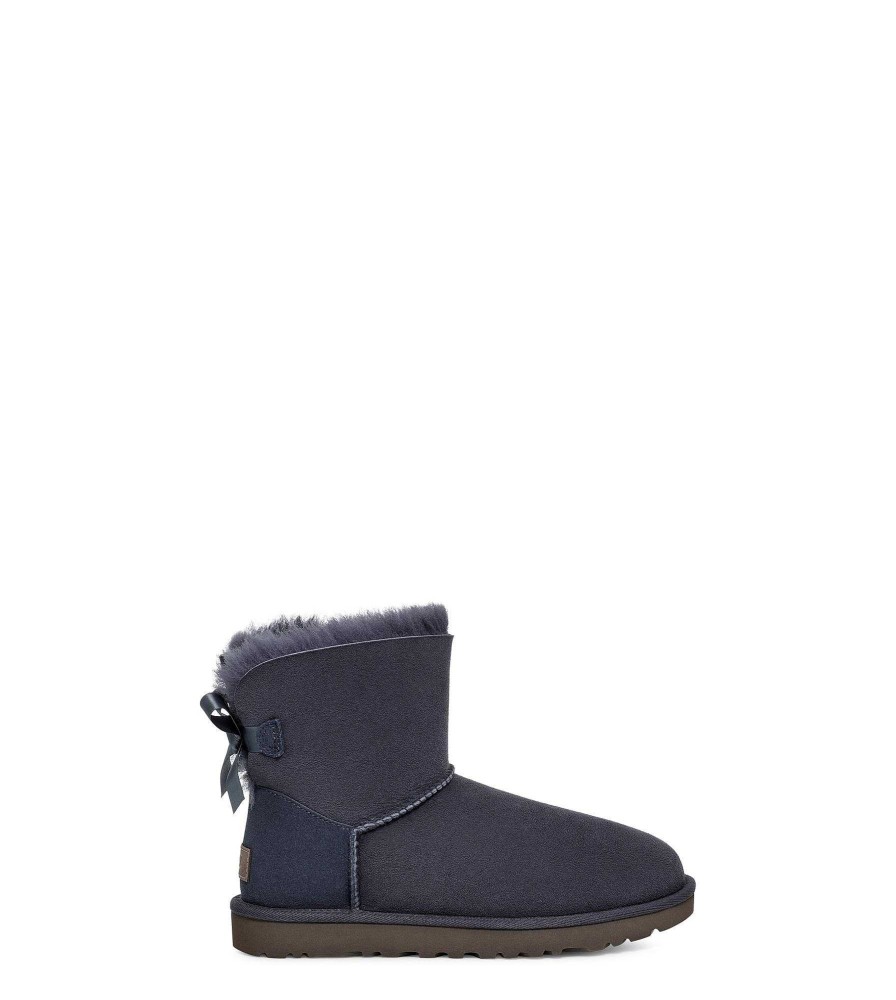 Kobieta UGG Botki klasyczne | Mini Bailey Bow II Ewa Błękitna