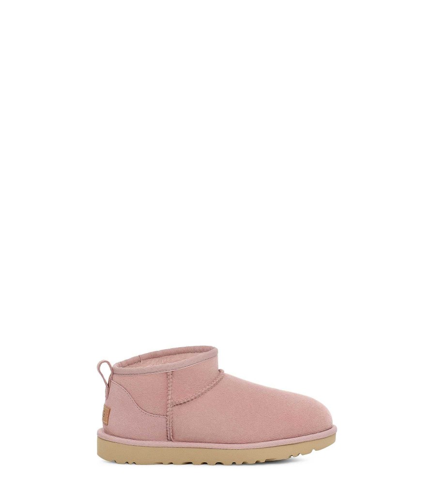 Kobieta UGG Botki klasyczne | Klasyczny Ultra Mini Różowy Szary