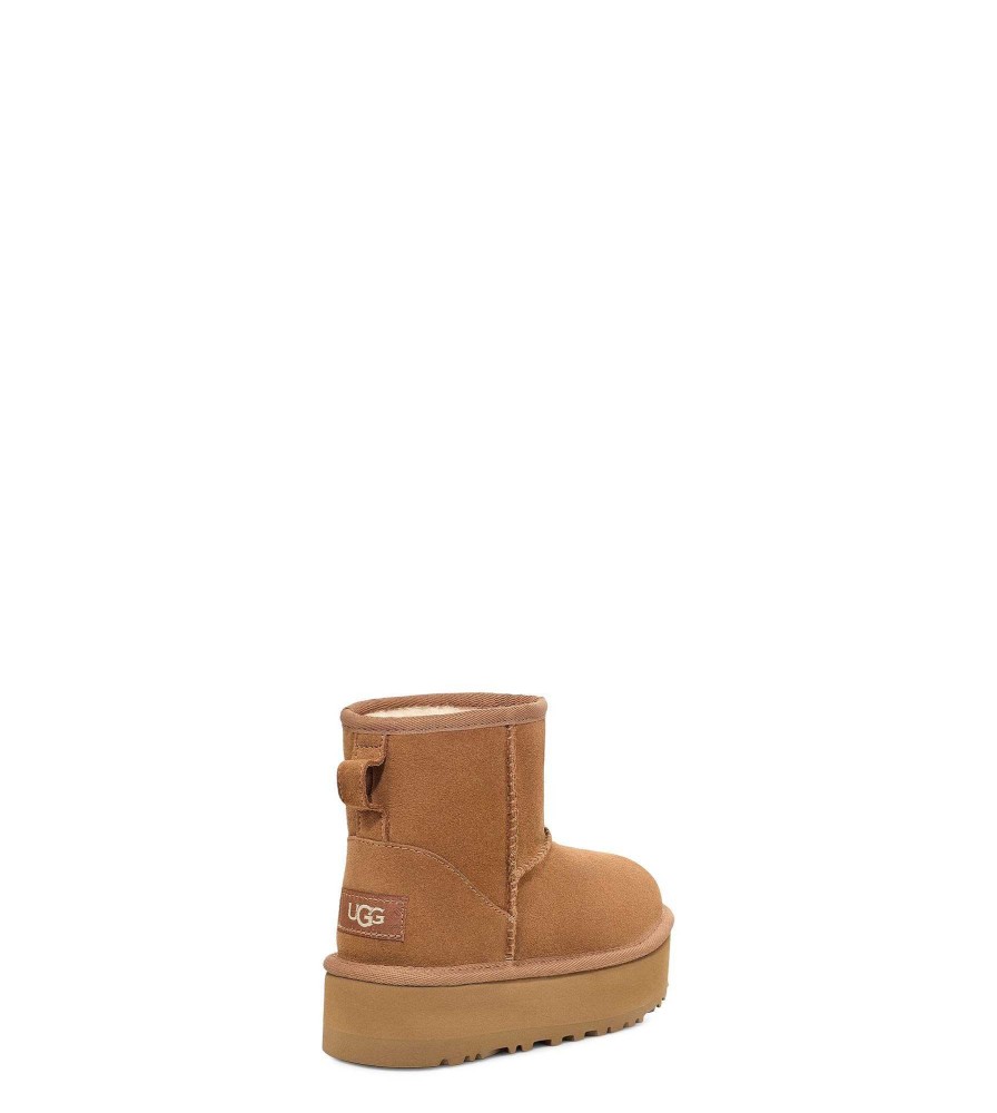 Dziecięce UGG Buty | Klasyczna mini platforma kasztan