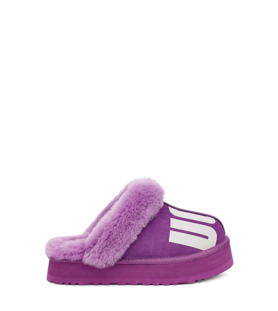 Kobieta UGG Kapcie | Dyskietka Chopd Purpurowe Niebo