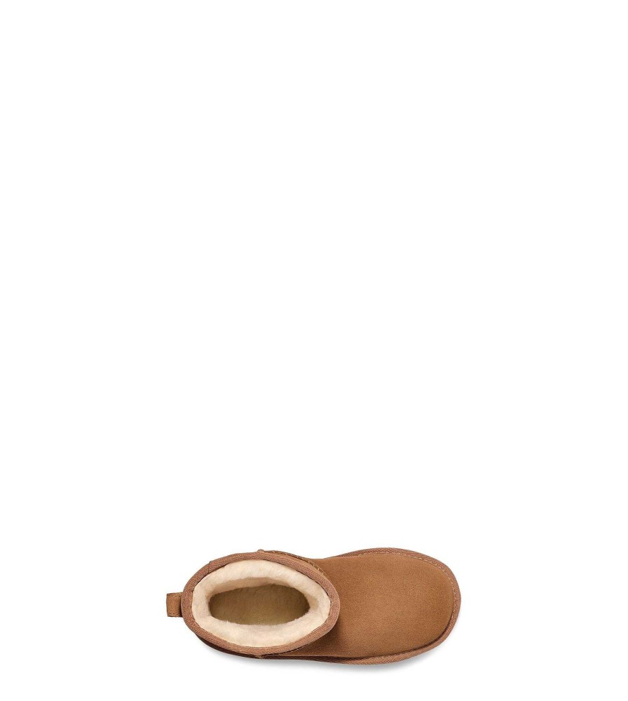 Dziecięce UGG Buty | Klasyczna mini platforma kasztan