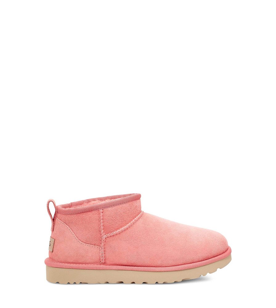 Kobieta UGG Botki klasyczne | Klasyczny Ultra Mini Różowy kwiat