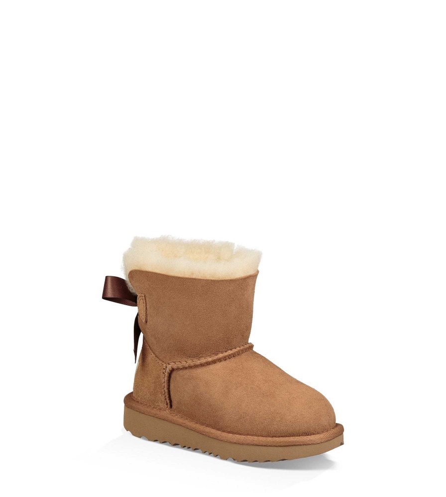 Dziecięce UGG Buty | Mini Bailey Bow II, Ugg kasztan