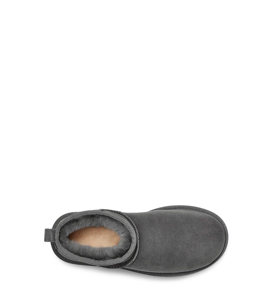 Kobieta UGG Botki klasyczne | Klasyczny Ultra Mini, Ugg Szary